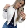 Jaqueta Bomber Feminina Casaco Moda Blogueira